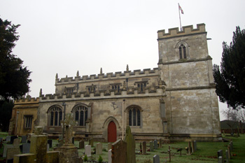 Totternhoe church from the north December 2008